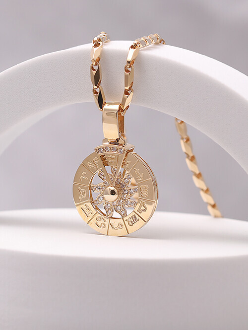 14K 18K 랏드 별자리 회전 펜던트 (체인별도상품)