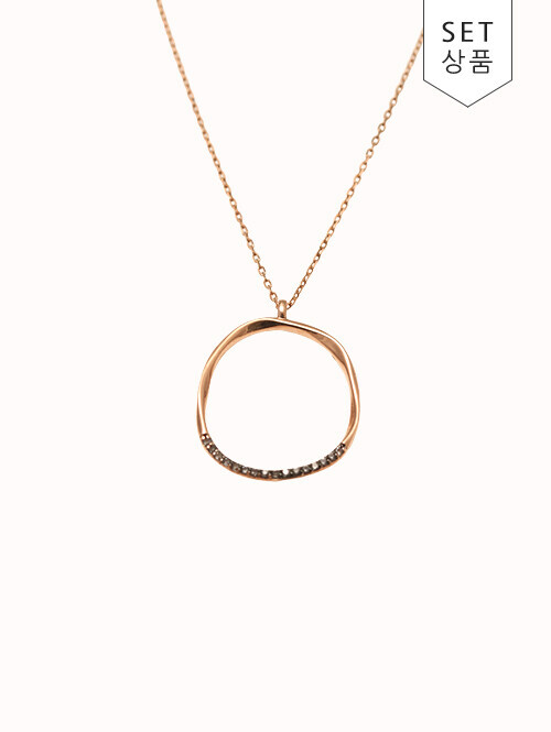 14K 18K 베르체 써클 목걸이