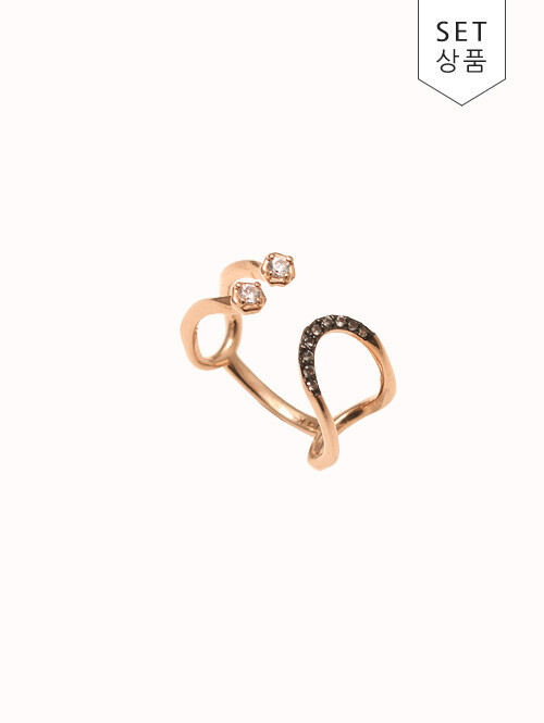 14K 18K 베르체 오픈 반지