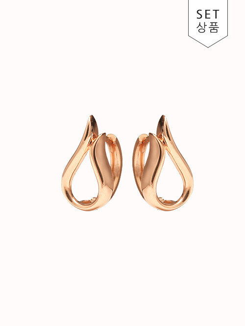 14K 18K 포벤 티어스 귀걸이