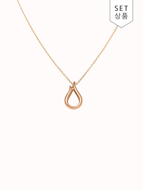 14K 18K 포벤 티어스 목걸이