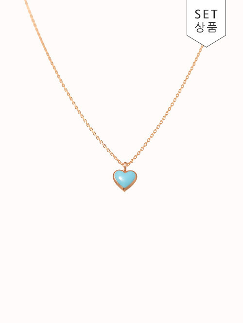 14K 18K 러브포션 하트 목걸이