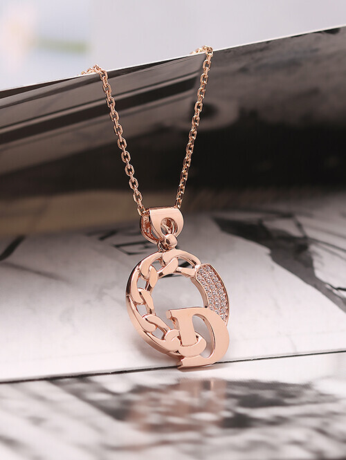 14K 18K 비넷 D 써클 펜던트 (체인별도상품)