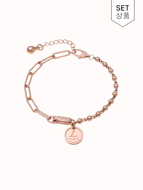 14K 18K 디아 PARIS 언발 팔찌