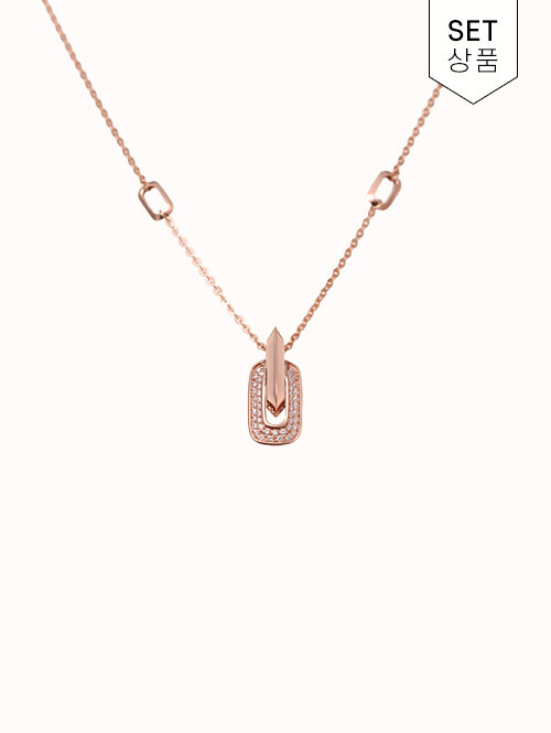 14K 18K 레니트 클립 목걸이 (단독형)