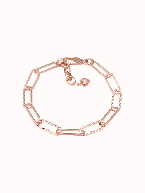 14K 18K 바빈 믹스 클립 팔찌