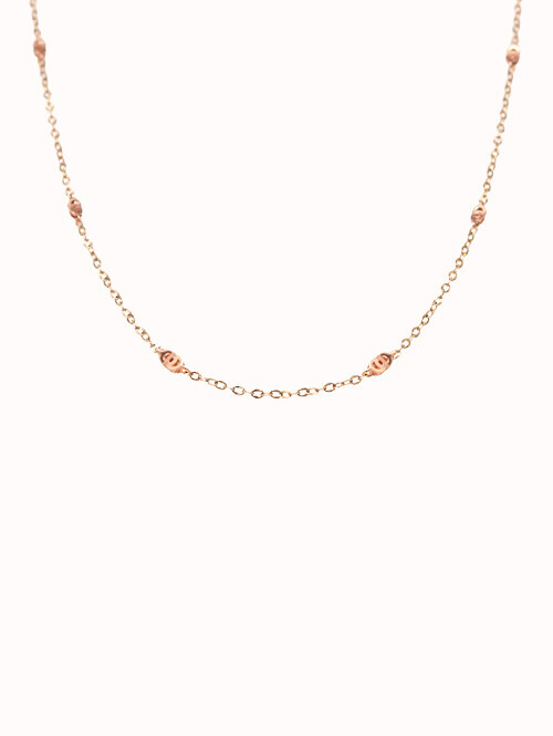 14K 18K 비비루이 체인 목걸이(소사이즈)