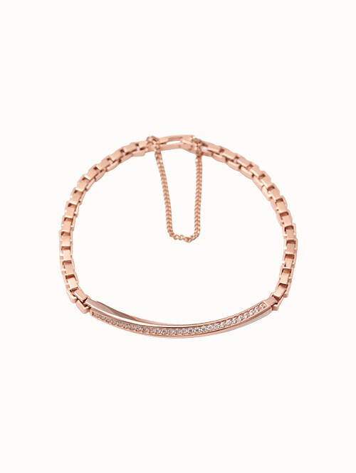 14K 18K 메라드 포인트 스틱 팔찌