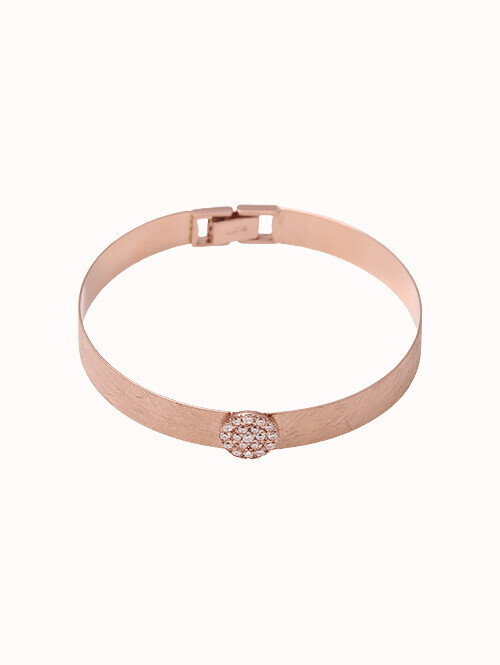 14K 18K 리잘 무광 뱅글 팔찌