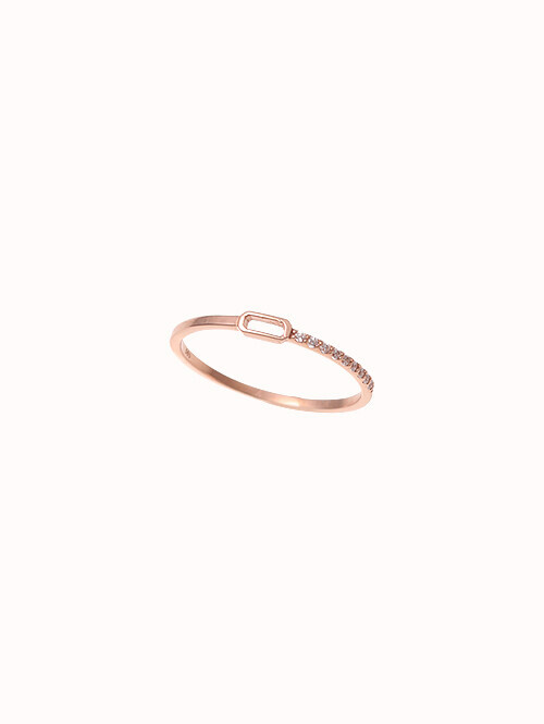 14K 18K 나보르 언발 데일리 반지