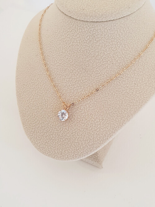 14K 아르덴 큐빅 펜던트(체인별도상품)