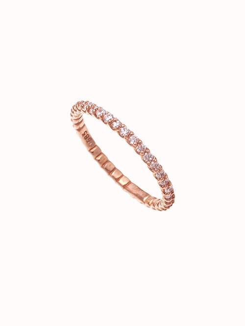 14K 18K 심플 싱글 반지