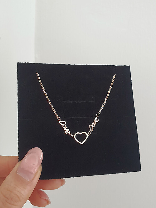 14K 18K 러브러브 하트 발찌