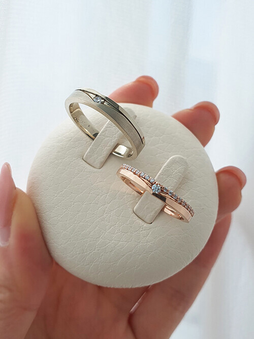 14K,18K 투게더 크라운 커플링