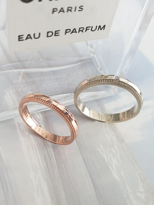 14K,18K 엠보 밀레그레 커플링