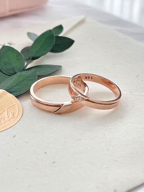 14K,18K 러브 패키지 커플링