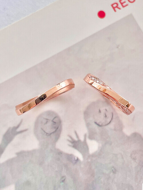 14K,18K 심플리 매듭 커플링