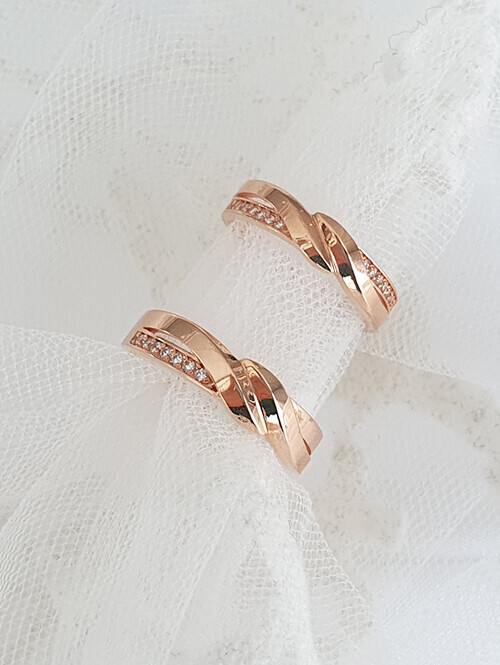 14K,18K 크루아상 웨이브 커플링