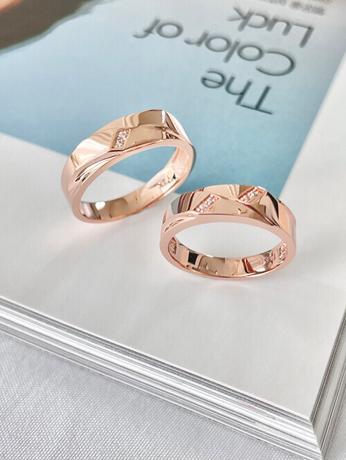 14K,18K 엘르 볼드링 커플링