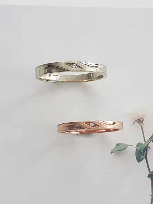 14K,18K 조이풀 데일리 스퀘어 커플링