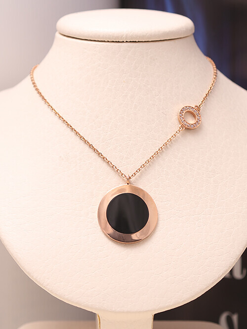 14K 18K 오닉스 베베 목걸이