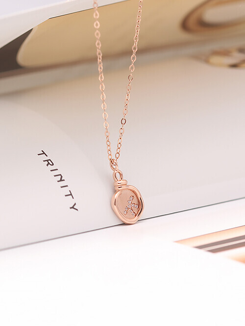 14K 18K 메니디 실링 포인트 목걸이