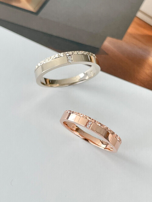 14K,18K 쇼미 레이어드 컷팅 커플링