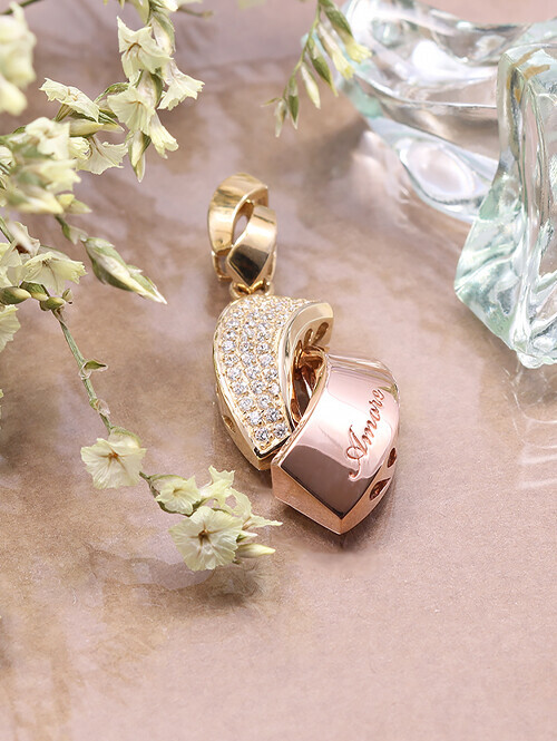 14K 18K 모던 트위스트 펜던트(체인별도상품)