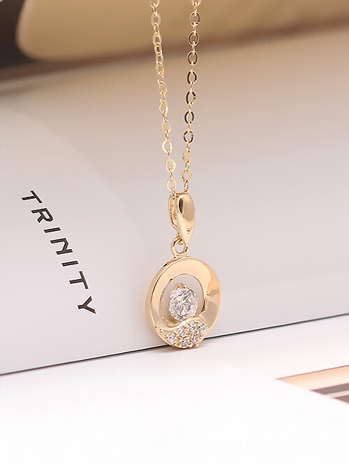 14K 18K 램 써클 펜던트 (체인별도상품)