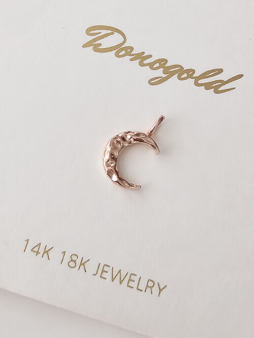 14K 엔틱 굿밤 초승달 펜던트 (체인별도상품)