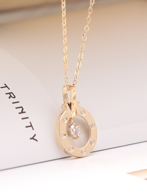 14K 18K 에니타 버클 펜던트 (체인별도상품)