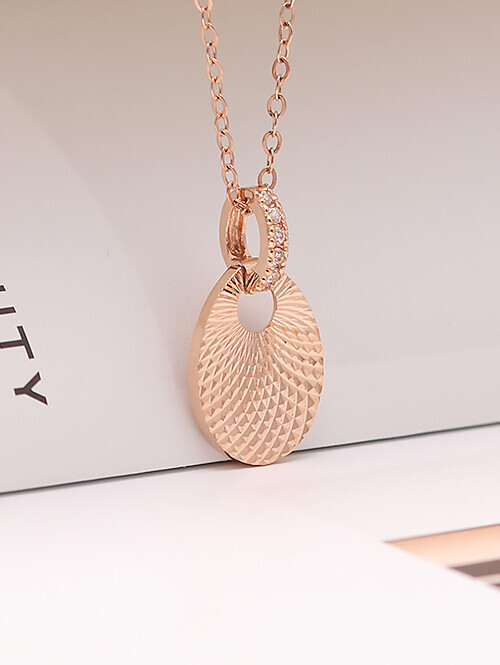 14K 18K 덱시 라운드 컷팅 펜던트 (체인별도상품)