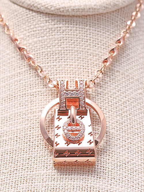 14K 18K H 프렌치 펜던트 (체인별도상품)