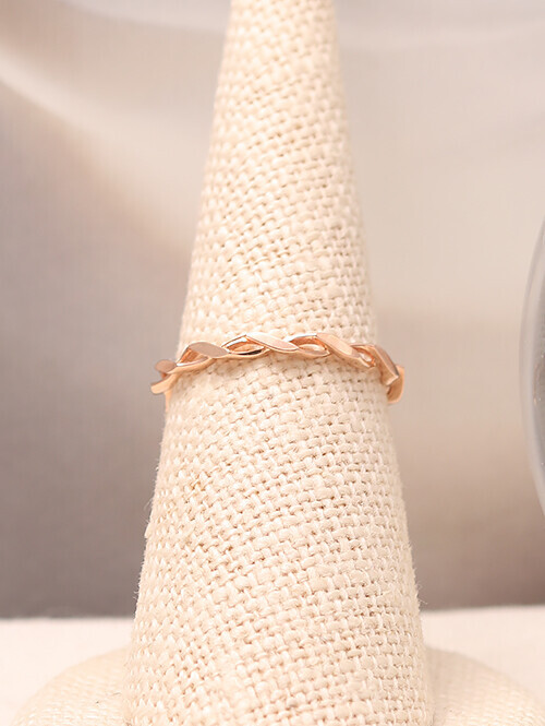 14K 18K 트위지 트위스트 꼬임 반지