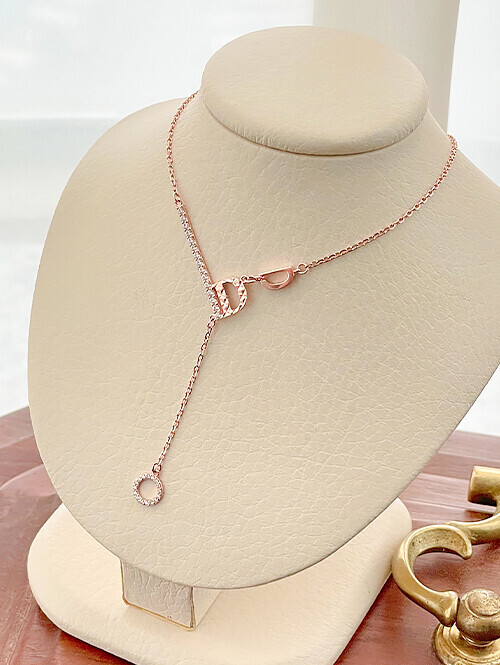 14K 18K 디브레 Y자 목걸이