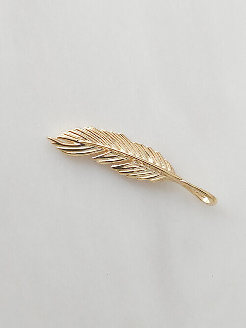 14K 18K 빈티지 깃털 펜던트 (체인별도상품)