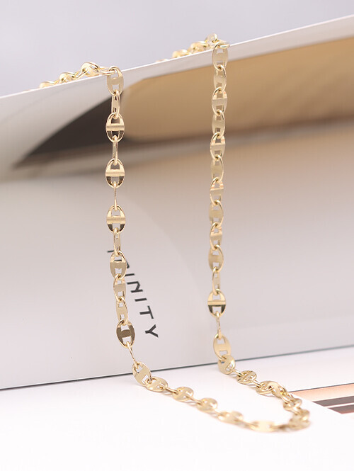 14K 18K 노바비사 체인 1.5굵기