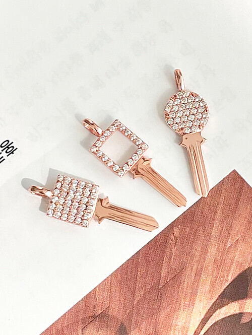 14K 18K 코브 행운 열쇠 펜던트 (체인별도상품)