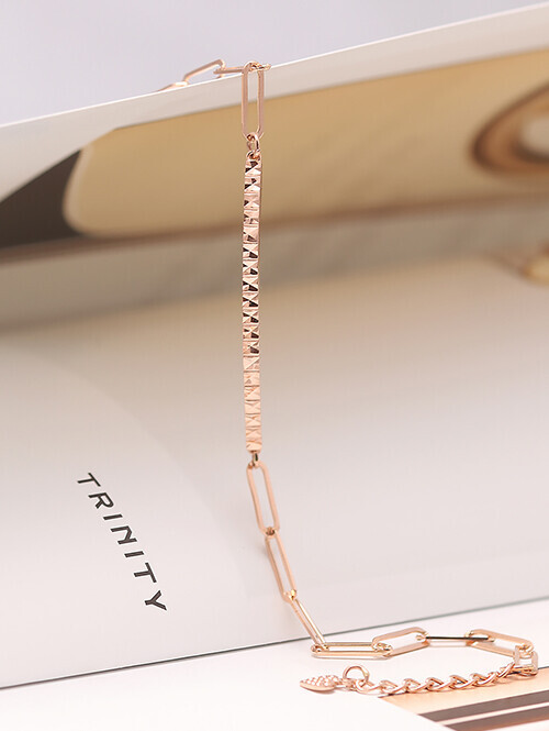 14K 18K 리케타 컷팅스틱 클립 팔찌