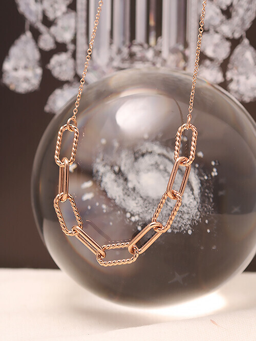 14K 18K 센시티 사슬 목걸이