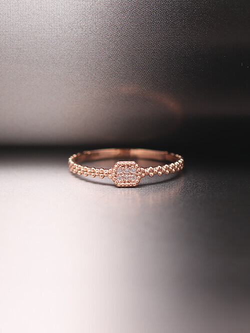 14K 18K 제너스 버블 볼반지