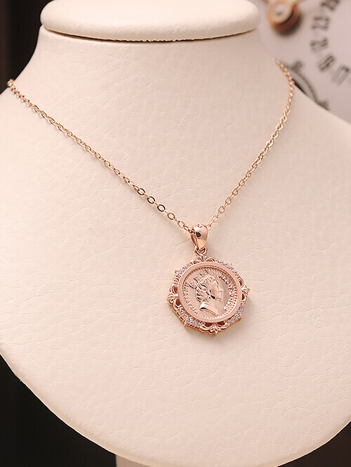 14K 18K 퀸 오브 코인 여왕펜던트 (체인별도상품)