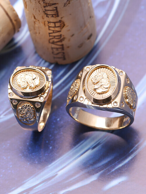 14K 18K 트와 용반지 [소][대]