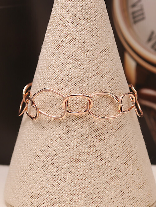 14K 18K 펑키 캐주얼 써클링 팔찌