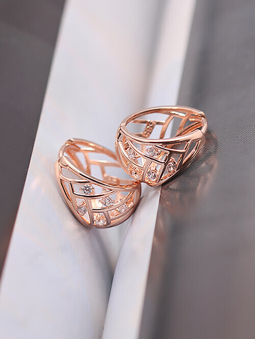 14K 18K 리디엔 매쉬링 귀걸이