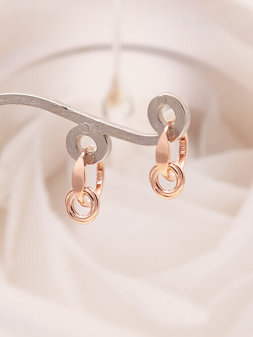 14K 18K 메제아 회오리 써클링 귀걸이