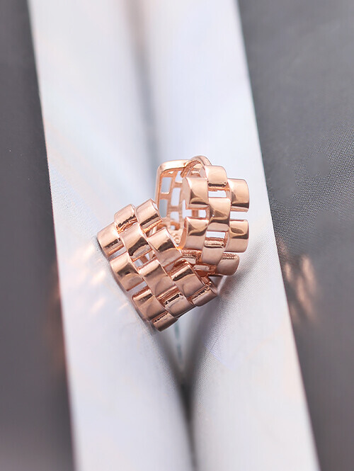 14K 18K 워치 시계체인 볼드링 귀걸이