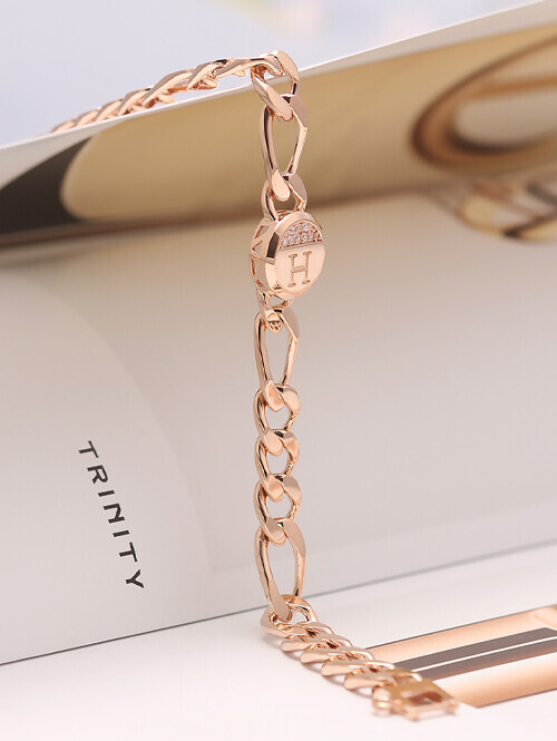 14K 18K 베넷 H 볼륨체인 팔찌