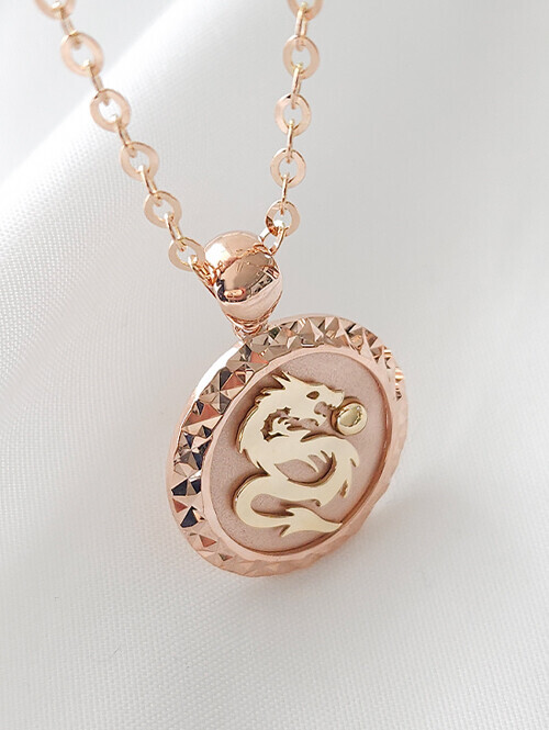 14K 18K 드래곤 여의주볼 용 펜던트(대사이즈)(체인별도상품)