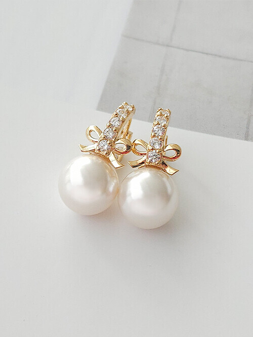 14K 18K 피오꼬 진주 귀걸이